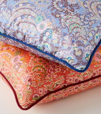 Cuscino in jacquard di cotone con stampa floreale | Etro