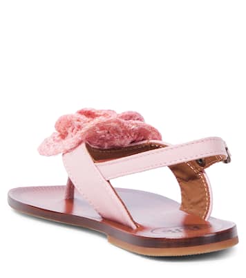 Sandali in pelle con applicazioni | PèPè