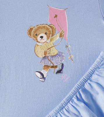 Bebé - set de vestido y braga Polo Bear de algodón | Polo Ralph Lauren Kids