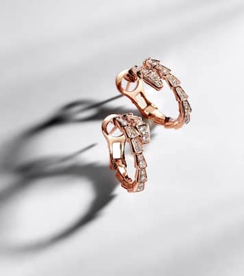 Bracelet Serpenti Viper en or rose 18 ct et diamants | Bvlgari