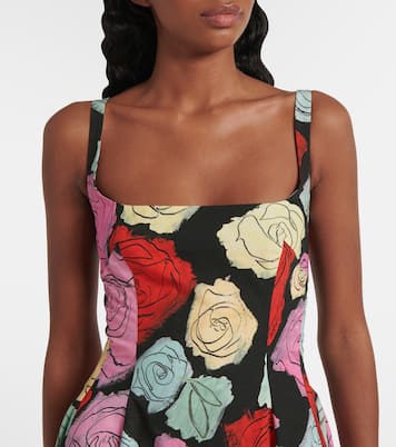 Abito midi in popeline di cotone | Marni
