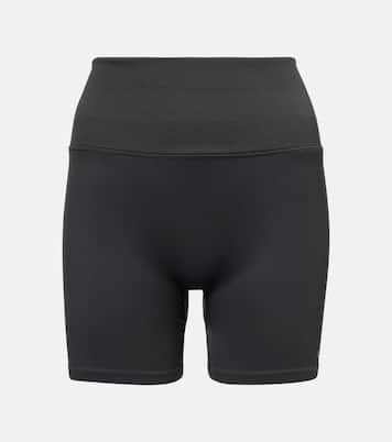 Seamless Ribbed Favorite biker shorts | Alo Yoga