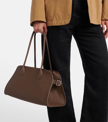 Schultertasche Margaux aus Leder | The Row