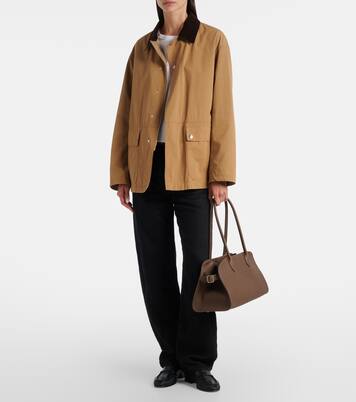 Schultertasche Margaux aus Leder | The Row