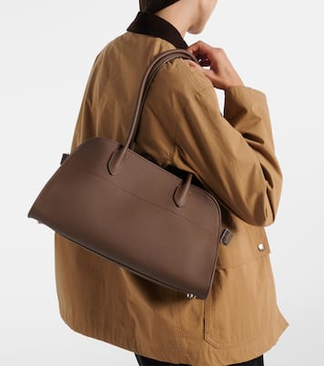 Schultertasche Margaux aus Leder | The Row
