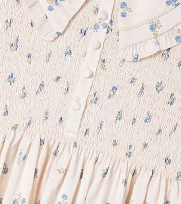 Sheeny floral shirred dress | Konges Sløjd