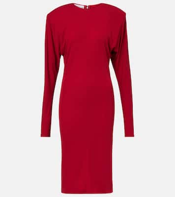 Crêpe jersey midi dress | Stella McCartney