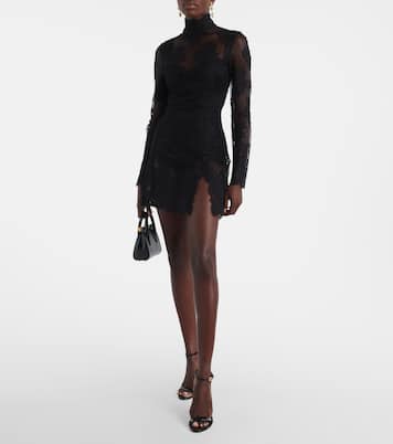 Minikleid Cord aus Spitze | Dolce&Gabbana