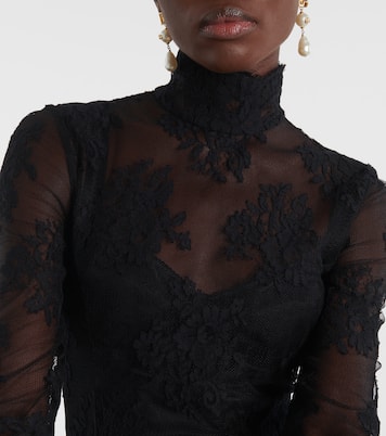 Minikleid Cord aus Spitze | Dolce&Gabbana