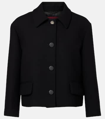 Chaqueta de lana con GG | Gucci