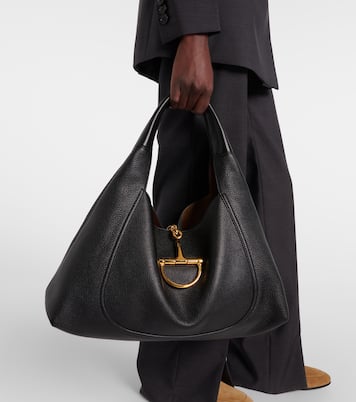 Gucci Softbit Maxi leather shoulder bag | Gucci
