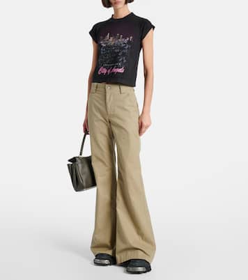 Cotton flared pants | Balenciaga