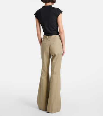 Cotton flared pants | Balenciaga