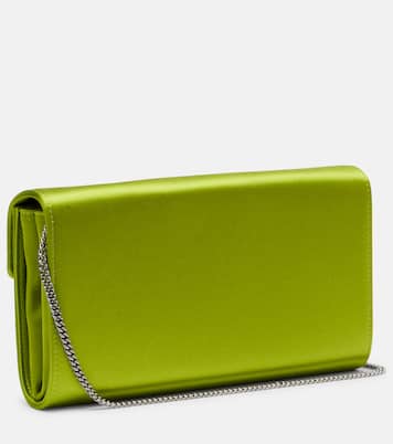 Efflorescence satin clutch | Roger Vivier