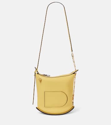 Schultertasche Pin Twist aus Leder | Delvaux
