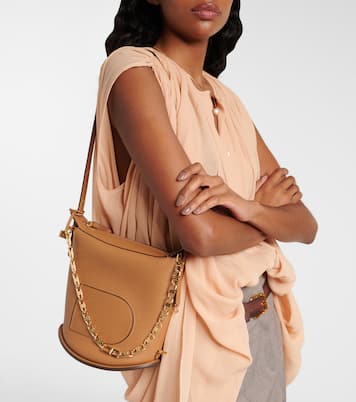Pin Twist leather shoulder bag | Delvaux