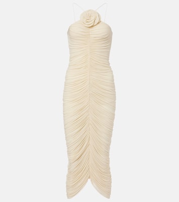 Ruched halterneck maxi dress | Magda Butrym