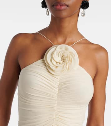 Ruched halterneck maxi dress | Magda Butrym
