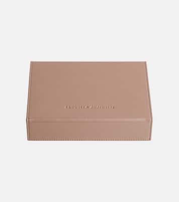Leather playing card set and case | Brunello Cucinelli