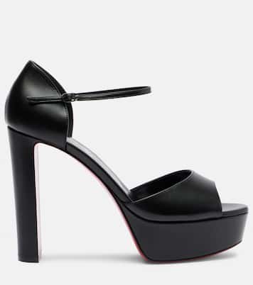 Sandalias con plataforma Sandaloo 130 de piel | Christian Louboutin