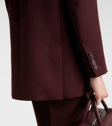 Farad double-breasted virgin wool blazer | Max Mara
