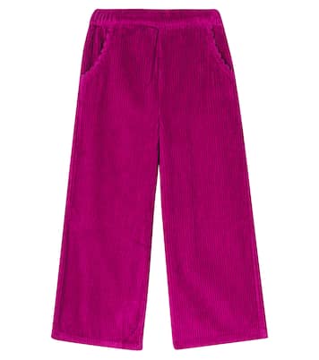 Cotton corduroy wide-leg pants | Louise Misha
