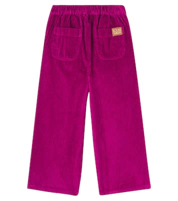 Cotton corduroy wide-leg pants | Louise Misha