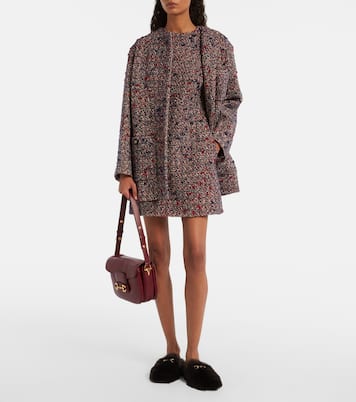 Horsebit shearling slippers | Gucci