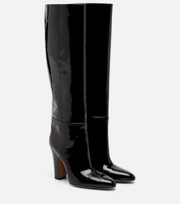 Lavinia 100 patent leather knee-high boots | Paris Texas