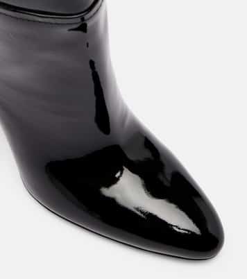 Lavinia 100 patent leather knee-high boots | Paris Texas