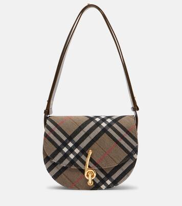 Schultertasche Bridle Burberry Check Small | Burberry