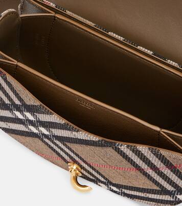 Schultertasche Bridle Burberry Check Small | Burberry