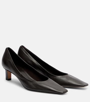 Carla 45 leather pumps | The Row