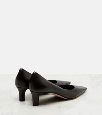 Carla 45 leather pumps | The Row