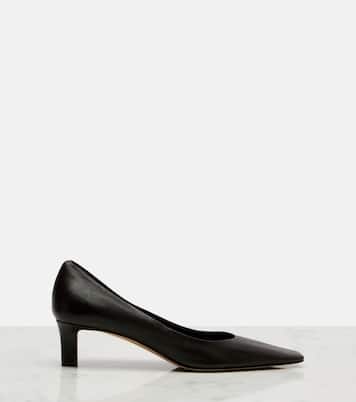 Carla 45 leather pumps | The Row