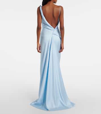 Bridal Minerva open-back satin gown | Vivienne Westwood