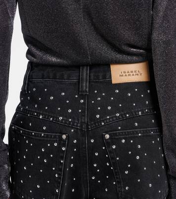 Jean droit à ornements | Marant Etoile