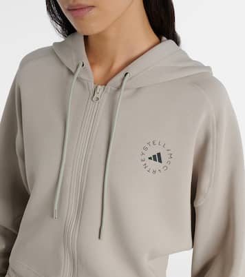 Sudadera en mezcla de algodón con logo | Adidas by Stella McCartney