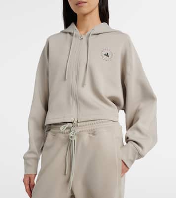 Sudadera en mezcla de algodón con logo | Adidas by Stella McCartney