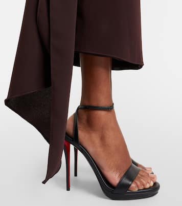 Miss Z 120 leather slingback pumps | Christian Louboutin