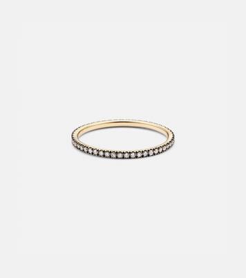 Come Closer 14kt gold ring with diamonds  | Stone and Strand
