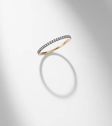 Come Closer 14kt gold ring with diamonds  | Stone and Strand