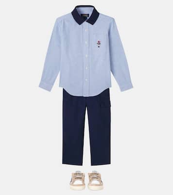Besticktes Hemd Polo Bear aus Baumwolle | Polo Ralph Lauren Kids