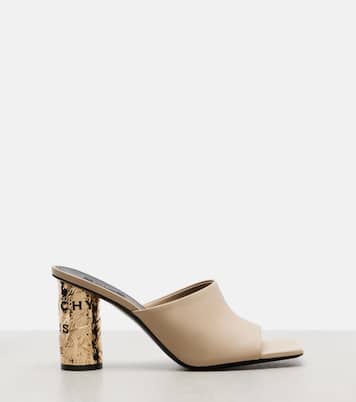 Pantoletten Tape aus Leder | Givenchy