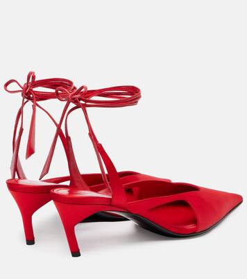 Pumps aus Satin | The Attico