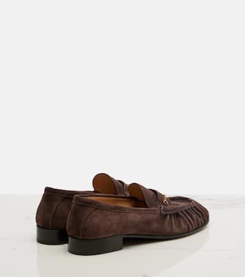 VLogo suede loafers | Valentino Garavani