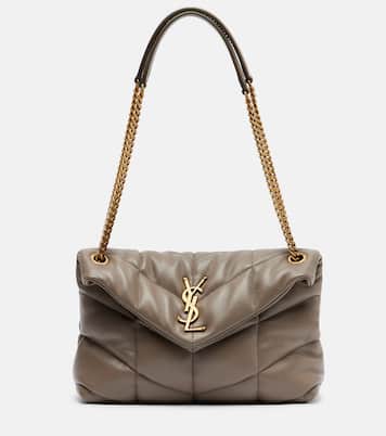 Puffer Small quilted leather shoulder bag | Saint Laurent