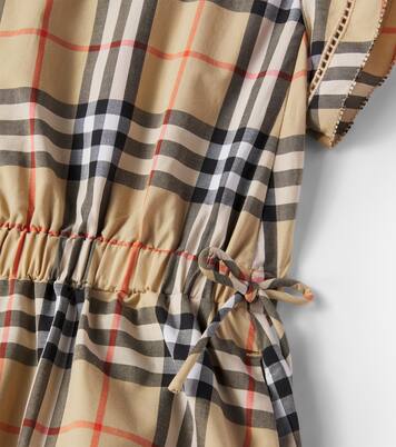 Kleid Burberry Check aus Baumwolle | Burberry Kids
