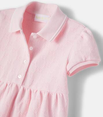 Baby Polokleid GG aus Baumwolle | Gucci Kids