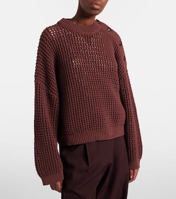 Cotton-blend sweater | Brunello Cucinelli